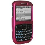 New Amzer Rubberized Rose Pink Snap On Crystal Hard Case For HTC Snap S511 Optional belt clip