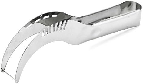 clapchoper® Watermelon Slicer Corer - Perfect Stainless Steel Fruit Peeler Faster Melon Cutter and Corer - Easily Slices Cantaloupe and Melon , Fruit Slicer Multi-Purpose