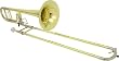 Getzen 1047F Eterna Series F Attachment Trombone, 1047F Yellow Brass Bell