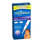 Clearblue Easy Ovulation Digital Test 20 Ea