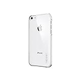 iPhone 5C Case, Spigen&Acirc;&reg; [Ultra Fit] +Screen Protector [Crystal Clear] Clear Hard case Snap on Case Thin for iPhone 5C - Crystal Clear (SGP10507)