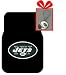 Set of 2 NFL Licensed Universal-Fit Molded Front Rubber Floor Mats and for limited ti...