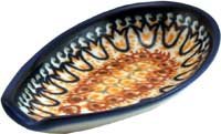 Polish Pottery Spoon Rest 1015-117a