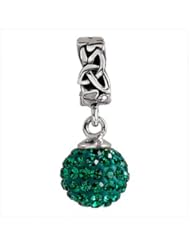 SilveRado(tm) MIB072-6 Bling Enchanted Evening Bead / Charm