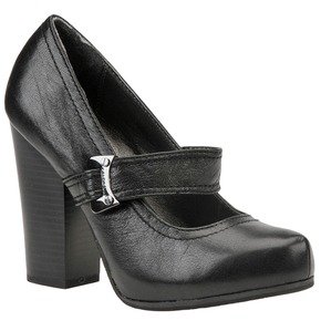 CK Jeans Women's Natalie Platform Pump,Black,37 EU/6.5 B US