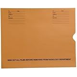 Colortrieve Brown Kraft Negative Preserver, Open End, 14-1/2" x 17-1/2", 32lb, Preprinted, Box of 100