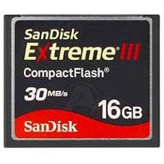 Sandisk SDCFX3-016G-E31 Compact Flash Card SanDisk 16GB Extreme III