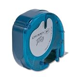 DYMO - Paper tape - black on white - Roll (1.2 cm x 4 m) - 1 roll(s)