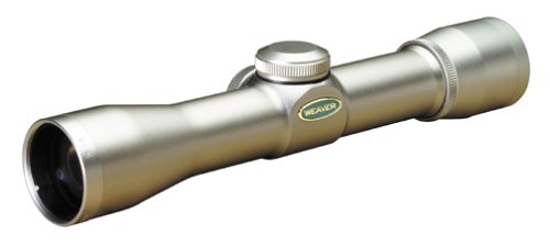 Weaver Classic 4X28 Pistol Scope (Silver)