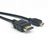HTC EVO 4G HDMI to Micro HDMI Cable (6 ft )High Speed with Ethernet