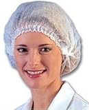 TCP Global&reg; Brand Disposable Hair Cap, Lightweight & Breathable Hair Net, Hat for Airbrush Tanning, Bag of 100-each Sunless Tan