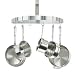 Cuisinart CRHC-22B Chef's Classic Half-Circle Wall-Mount Pot Rack, Brushed Stainless