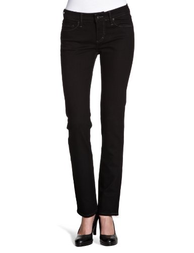 MUSTANG Jeans Damen Jeans Slim Fit, 581-5495-490, Gr. 31/34, Schwarz (midnight black) Preisvergleich