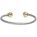 Sabona Steel Twist Duet Magnetic Bracelets