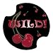 Wild Cherries Carsters, Coasters For Your Car