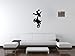Motocross Wall Decal Sticker 5 - Decal Stickers and Mural for Kids Boys Girls Room and Bedroom. Dirt Bike Wall Art for Home Decor and Decoration Ð Extreme Sports Motocross Bike Silhouette Mural