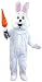 Search : Deluxe Plush Easter Bunny Mascot Costume with Head, Jumpsuit, Mittens and Spats