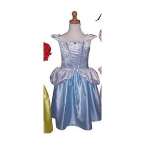 Little Adventures Simply Princess Cinderella Gown Costume Ages 3-8