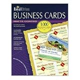 Geographics Create Professional looking Business Cards, Matte