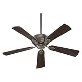 30 Quorum Kingsley Collection Antique Silver Ceiling Fan