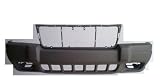 Front Bumper Cover 99-01 Jeep Grand Cherokee Laredo Model Models with w/ Fog 99 00 01 02 1999 2000 2001 2002 w/ Foglamp Foglight Hole Holes