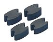 Mr. Gasket 1281 Standard Raiser Blocks Neoprene Rubber Booster