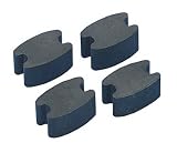 Mr. Gasket 1281 Standard Raiser Blocks Neoprene Rubber Booster