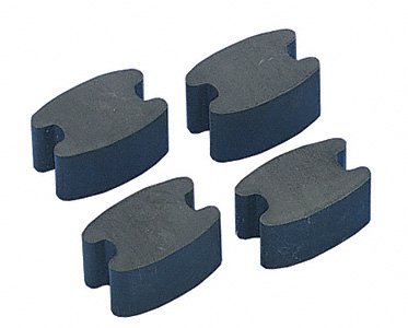 Mr. Gasket 1281 Standard Raiser Blocks Neoprene Rubber Booster