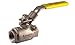 Jomar | 100-962VB , 3/8" , T-SS-1001N-VB, Stainless Steel Ball Valve, 2 Piece, Full Port, Threaded Connection, 1000 WOG, Vented Ball