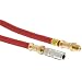 Alemite B6703-A Grease Gun Hose, 12" Length, 4,800 psi Working Pressure, Use with Coupler 308730 & Hose 317850-1, 1/8" NPTF
