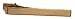 PLAIN POLICE SHERIFF SECURITY ARMY MILITARY FIRE UNIFORM DRESS TIE CLIP GOLD FINISH, 2 Long x 3/16