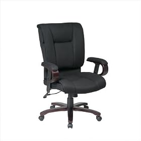 Executive Chair with Mesh Fabric - Black