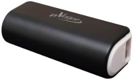 eVogue Power Bank Portable Backup Battery 3000mAh, Black