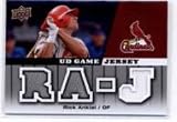 2009 Upper Deck UD Game Jersey #JG-AN Rick Ankiel - St. Louis Cardinals (Baseball Cards)