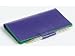 Checkbook Cover with Pen in Violet and Kelly Green by Baekgaard
