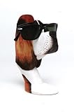 Beagle Dog Peeper - Wood Eyeglass And Business Card Holder