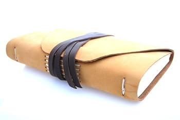 Rustic River Leather Explorer Journal - Hand Made