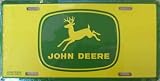 LP - 080 John Deere Yellow License Plate - 2680