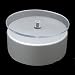 Mobile Phone Jewelry Rotary Display Round Wind Turntable Silver