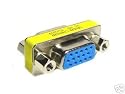 New 15 HD/DB/15 VGA/SVGA KVM Gender Changer Adapter Female to Female(F-F)