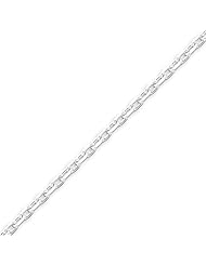Sterling Silver 3.25mm Cable Chain - 24 Inch