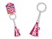 Sporting Goods : Cheerleader 3d Double Sided All Star Key Chain