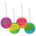 Lewis N. Clark World's Greatest Mom/Dad/Grandma/Grandpa Luggage Tags - 4 Pack (As Shown)