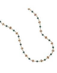 18" 14 Karat Gold Plated Multibead Necklace