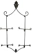 Iron Plate Rack - fits 4
