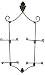 Iron Plate Rack - fits 4