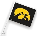 Iowa Hawkeyes Car Flag