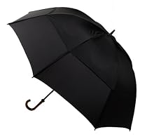 GustBuster Doorman 62" Umbrella (Black)