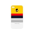 Skullcandy Stripe iPhone 4 Clip-On Hard Case - Yellow