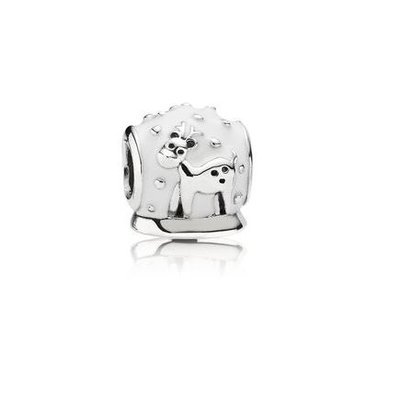 Pandora 791228en12 Snow Globe Charm